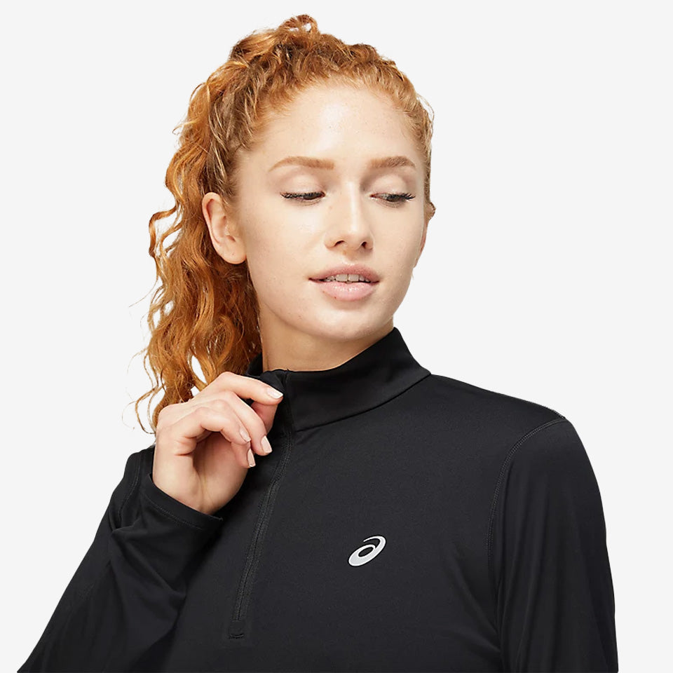 Asics Women's Core 1/2 Zip Longsleeve Top