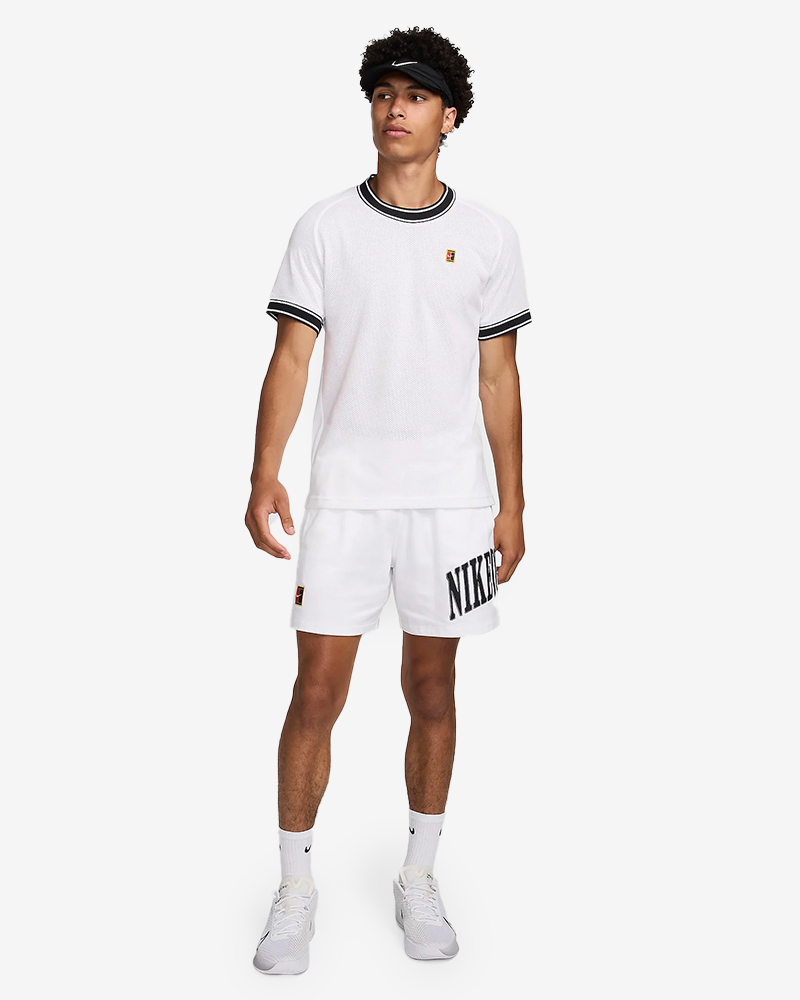Nike Men's Basic Heritage Crew - White