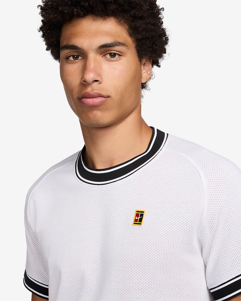 Nike Men's Basic Heritage Crew - White