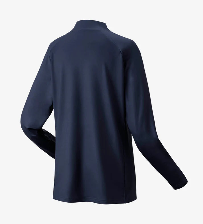 Yonex Women 1/2 Zip LS Top - Navy