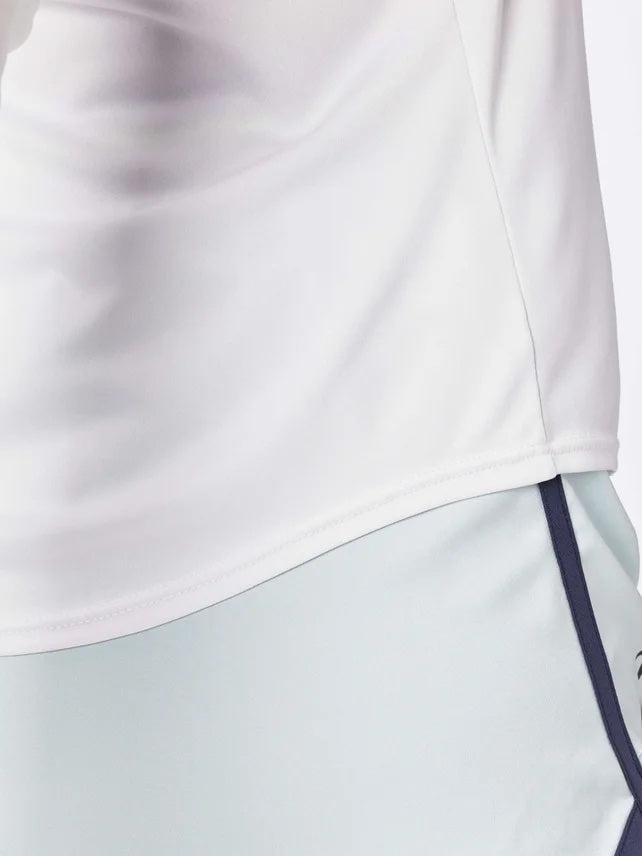 Asics Women Core Court LS Zip Top - White