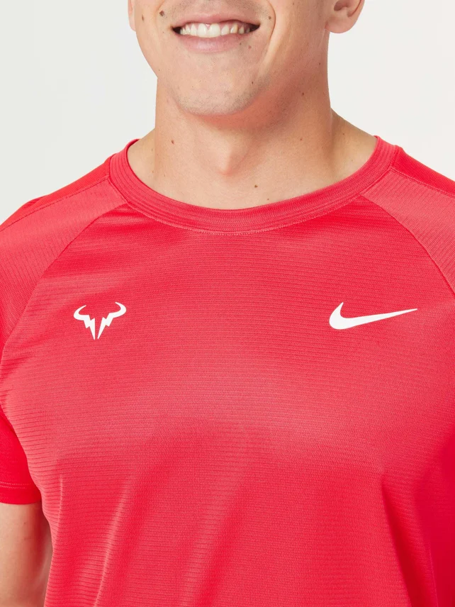 Nike Men Indian Wells Rafa Challenger Crew - Red