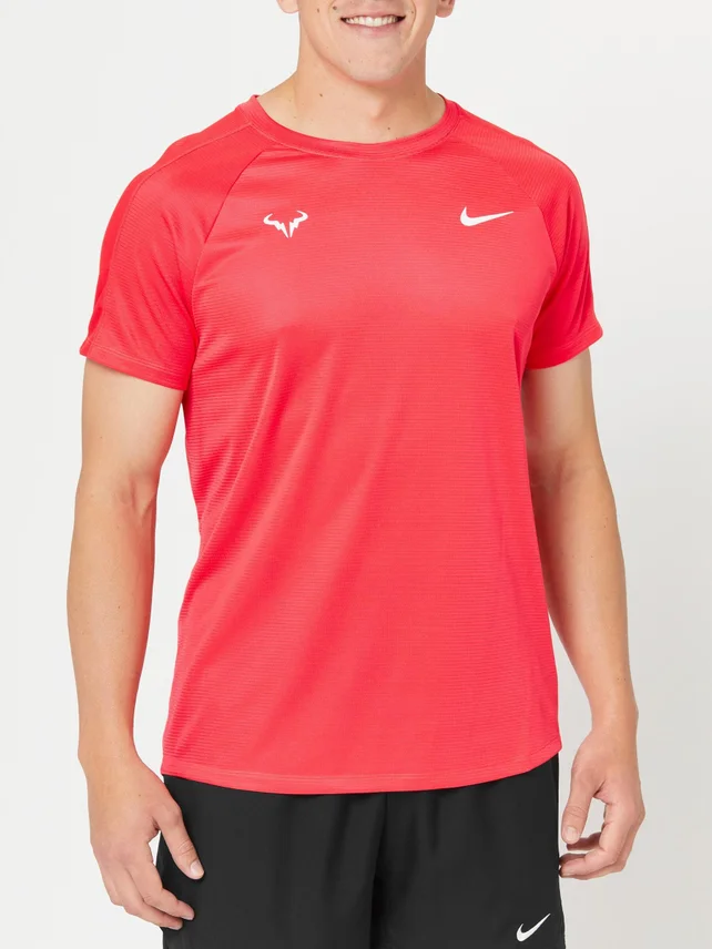 Nike Men Indian Wells Rafa Challenger Crew - Red