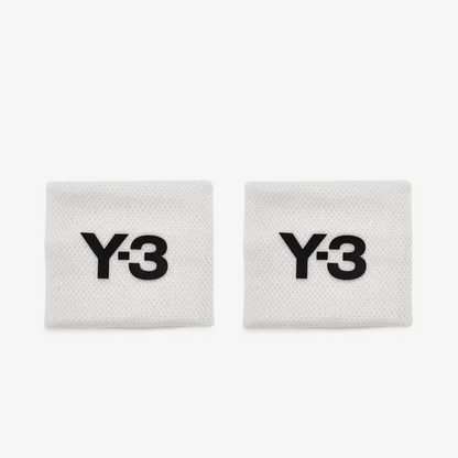 Adidas Y-3 Tennis Small Wristbands - White