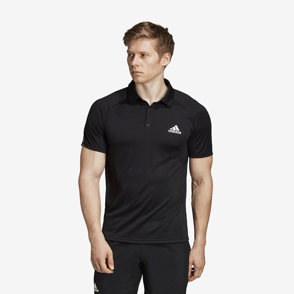 adidas Club Colour Block Polo - Black/White