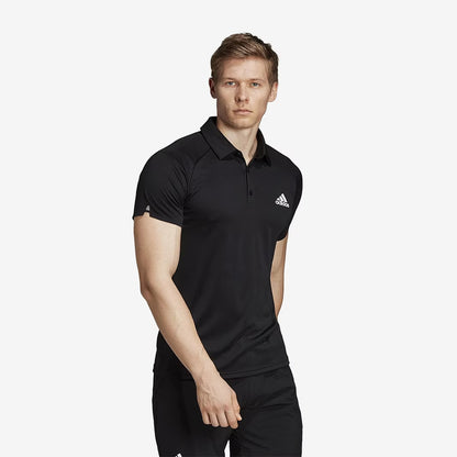 adidas Club Colour Block Polo - Black/White