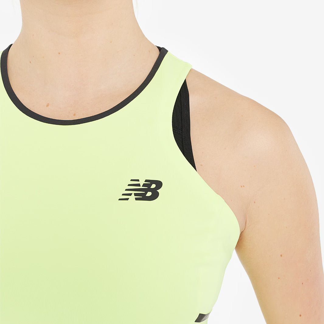 New Balance Women's Tournament Tank - Yellow