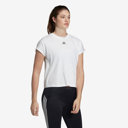 adidas Women's Must Haves 3-Stripes Tee - White/Black