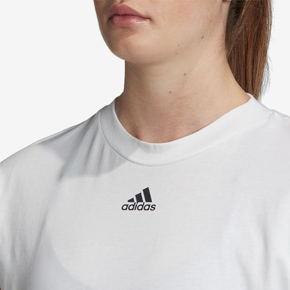 adidas Women's Must Haves 3-Stripes Tee - White/Black