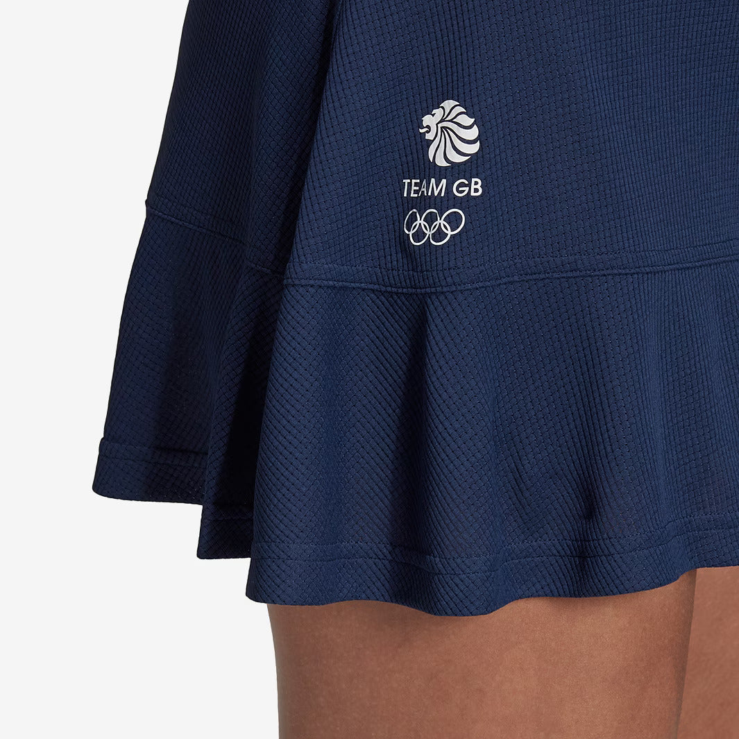 adidas Team GB Women's Tennis Skort - Royal Blue