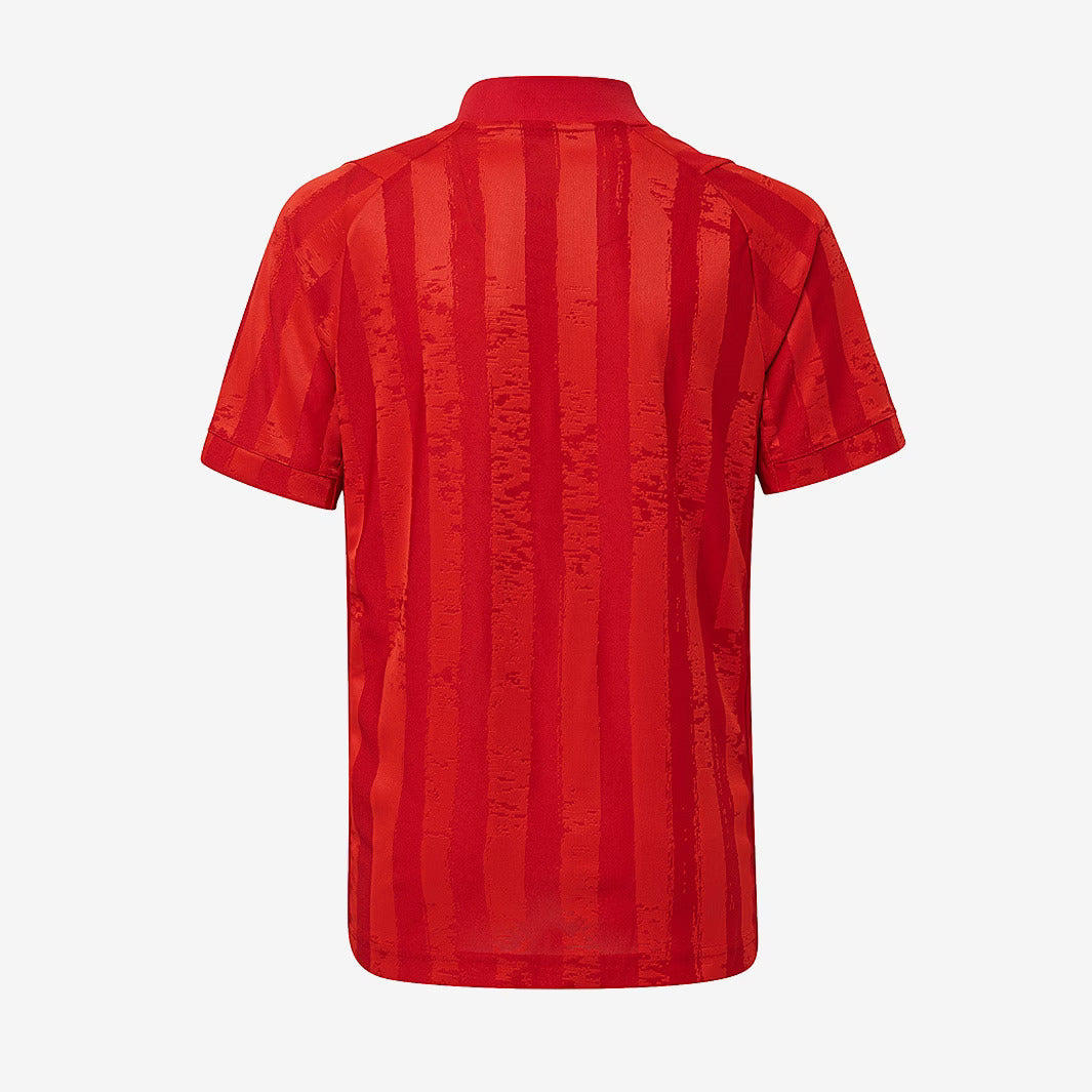 adidas Boys Freelift Tee - Scarlet & Signal Pink