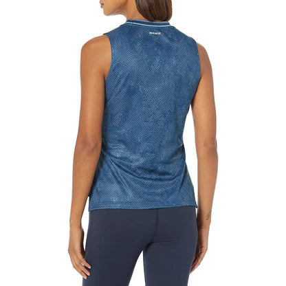 adidas Women's Match Tank Primeblue - Crew Navy/Acid Yellow