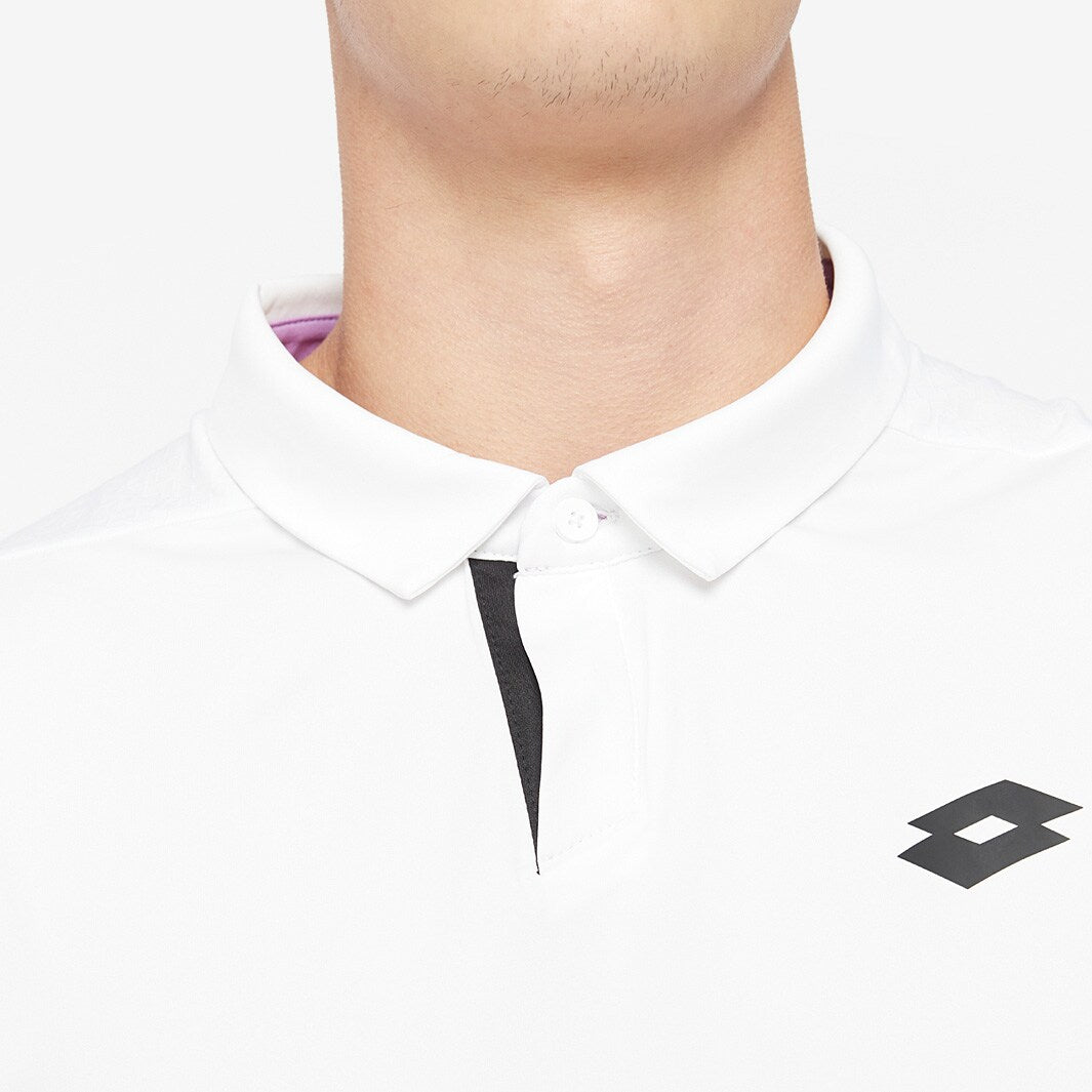 Lotto Top Ten III Polo - Bright White