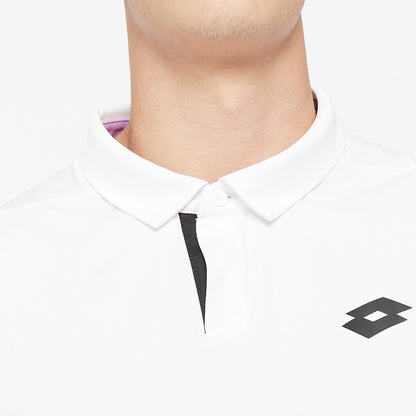 Lotto Top Ten III Polo - Bright White