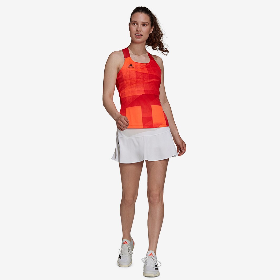 adidas Women's Tokyo Y-Tank PB HR - Solar Red/Black