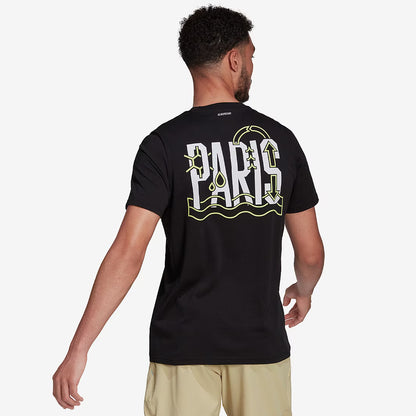 adidas Tennis Paris Tee - Black