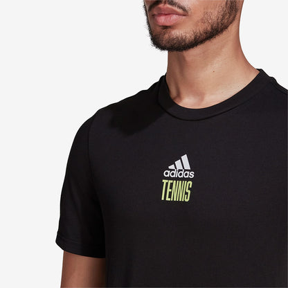 adidas Tennis Paris Tee - Black