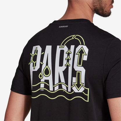 adidas Tennis Paris Tee - Black