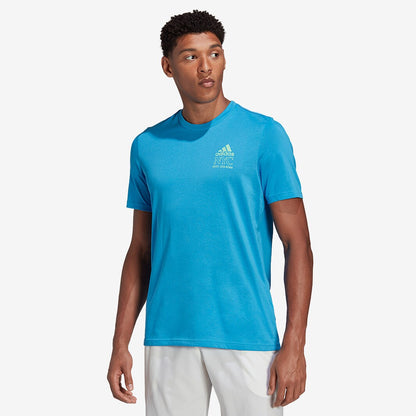 US Tee - Pulse Blue