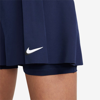 Women's Court Dri-Fit Slam Short - Midnight Navy/Glacier Blue/White