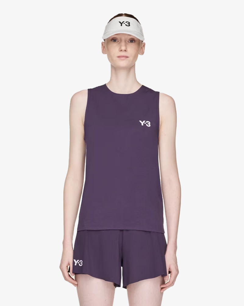 adidas Y-3 Women's Tennis Match Tank Top - Aurora Plum