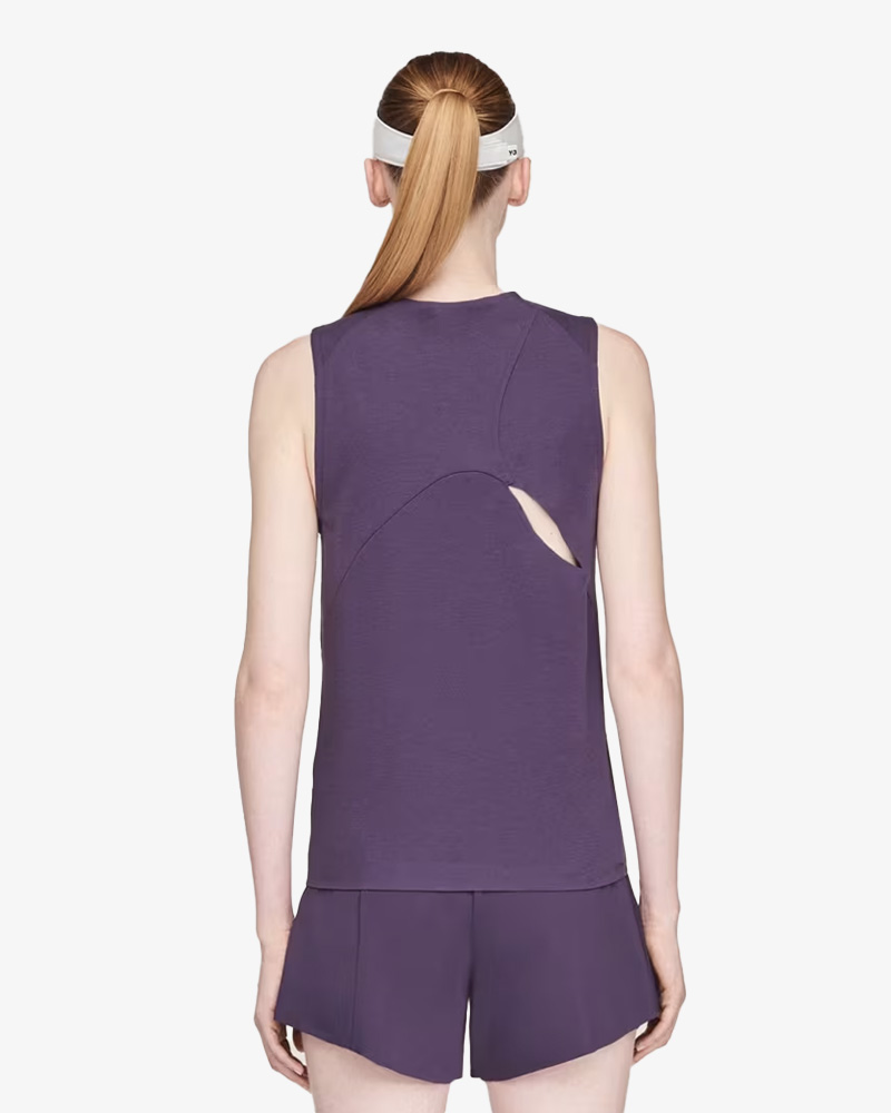 adidas Y-3 Women's Tennis Match Tank Top - Aurora Plum