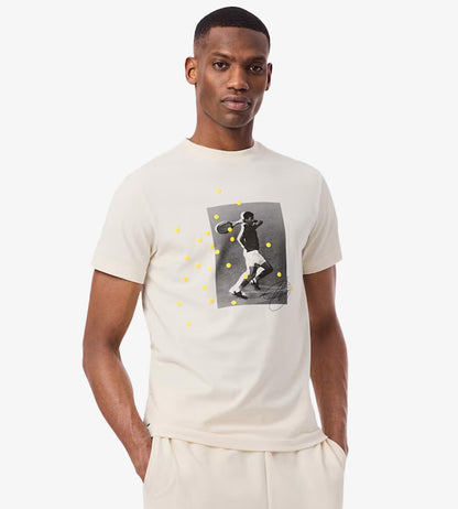 Lacoste Men's Spring Novak Signature 3D T-Shirt