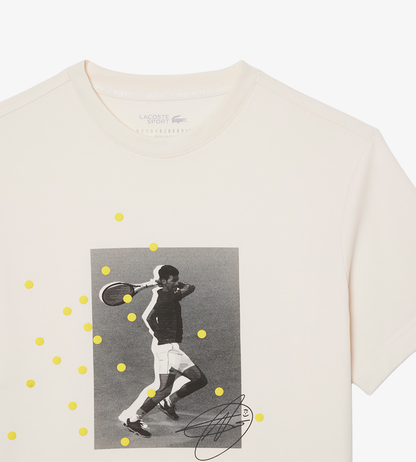 Lacoste Men's Spring Novak Signature 3D T-Shirt