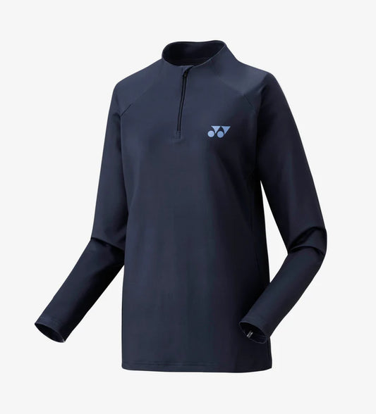 Yonex Women 1/2 Zip LS Top - Navy