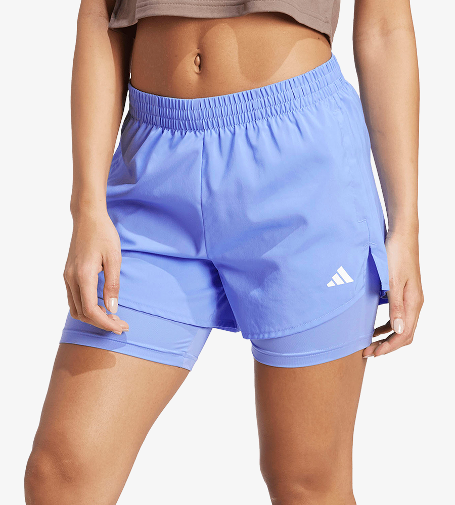 adidas Women Fall Minimal 2in1 Short - Blue