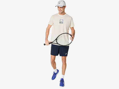 Asics Men's Core Court Graphic T-Shirt - Beige