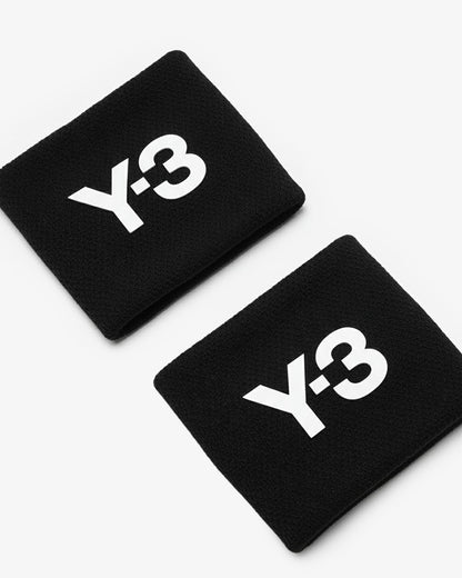 Adidas Y-3 Tennis Small Wristbands - Black