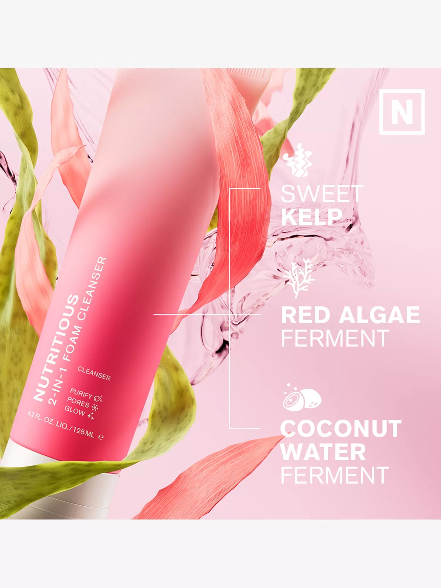 Estée Lauder 雅詩蘭黛 Nutritious 二合一潔面泡沫 125ml - 深層淨化毛孔