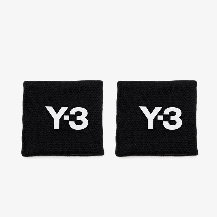 Adidas Y-3 Tennis Small Wristbands - Black
