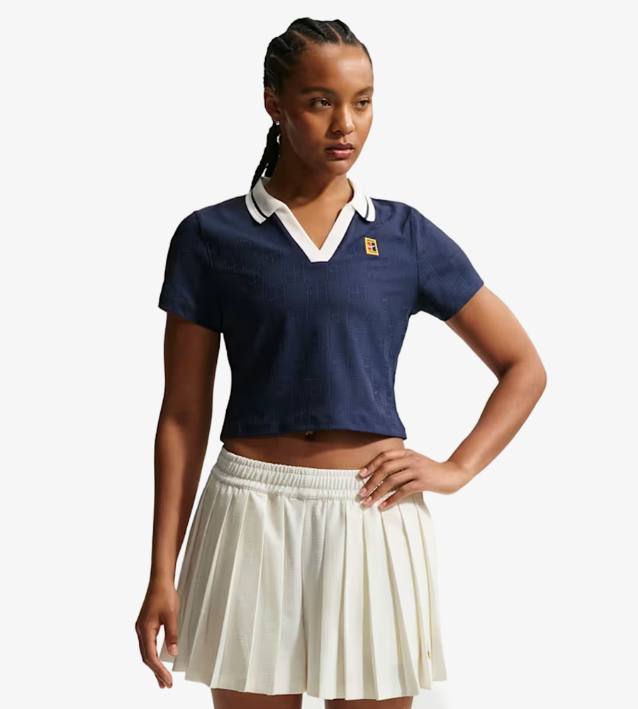 Nike Women's Spring Court Crop Polo