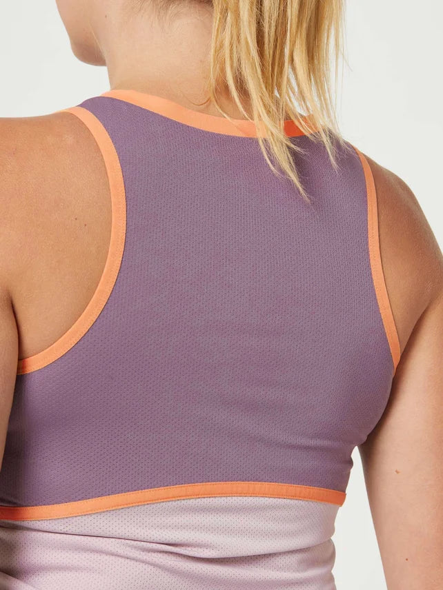 Asics Women Match Actibreeze Tank - Purple