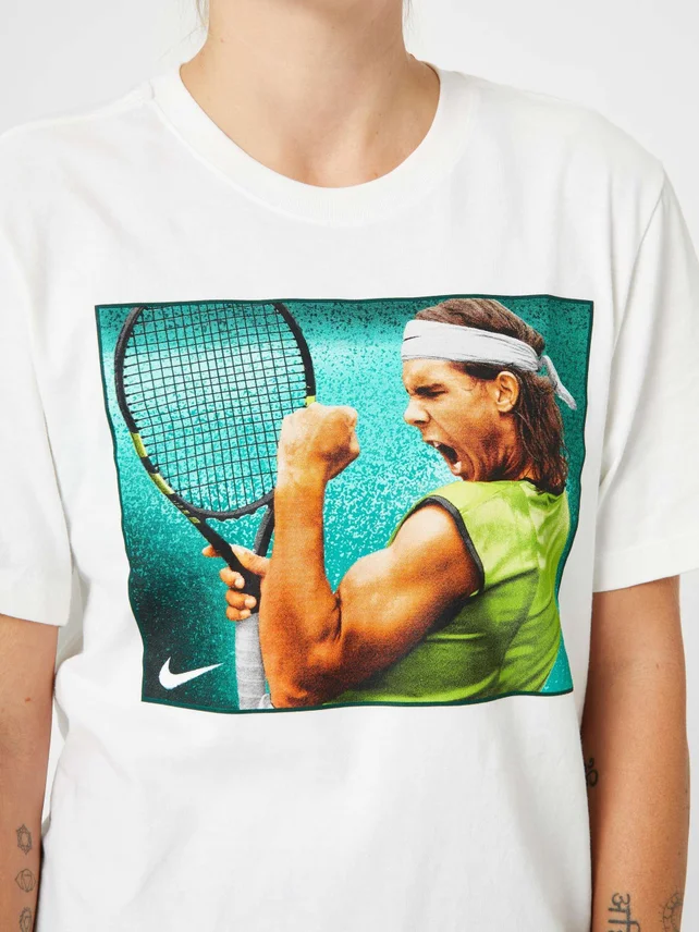 Nike Men Rafa French Open T-Shirt - White