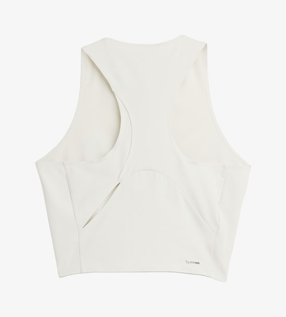 adidas Y-3 Women's Tennis Cropped Tank Top - Orbit Grey